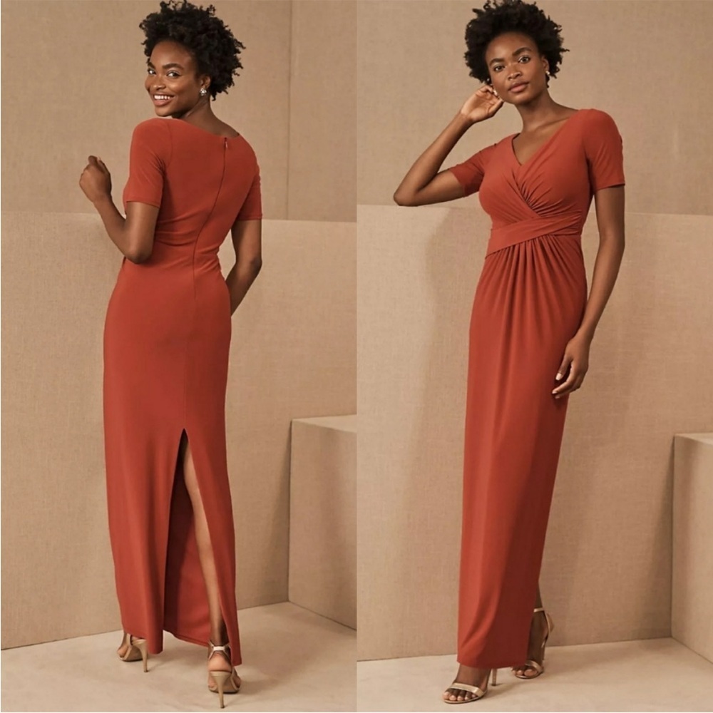 BHLDN Chelle dress sz 8 burnt orange NWT